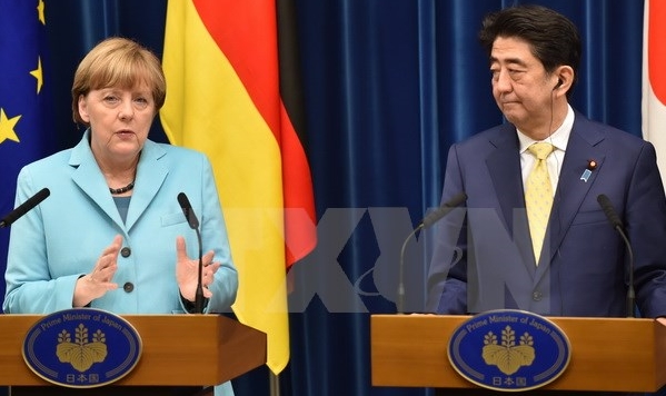 Bundeskanzlerin Angela Merkel zu Gast in Japan