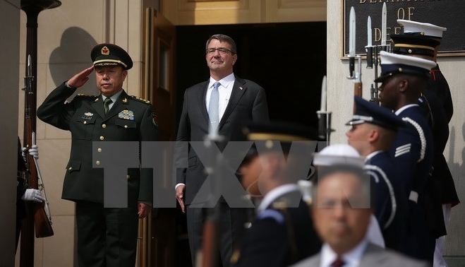 Die USA fordern China zum Stopp des illegalen Ausbaus der künstlichen Inseln im Ostmeer auf