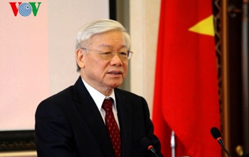 Medien berichten über den Besuch des KPV-Generalsekretärs Nguyen Phu Trong in den USA