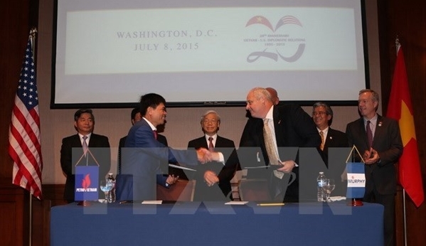 Erdölkonzern Petrovietnam unterzeichnet Vereinbarung mit Murphy Oil von USA