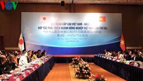 Ministerkonferenz über Landwirtschaft zwischen Vietnam und Japan