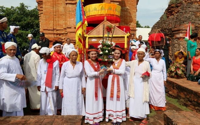 Die Cham-Minderheit in der Provinz Ninh Thuan feiert Kate-Fest