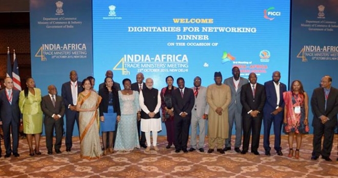 Indien und afrikanische Länder vereinbaren die Verstärkung der Zusammenarbeit