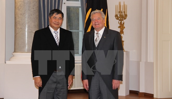 Der deutsche Bundespräsident freut sich über die guten bilateralen Beziehungen zu Vietnam