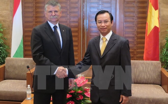 Delegation des ungarischen Parlaments zu Gast in Da Nang
