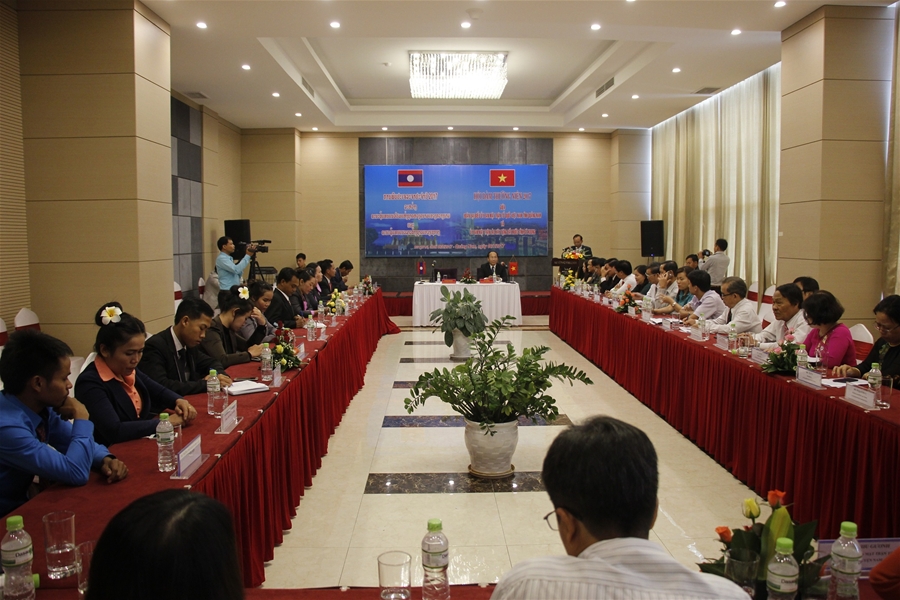 Aufbau eines friedlichen und freundschaftlichen Grenzverlaufs zwischen Quang Nam und Sekong