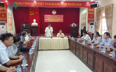 VOV unterstützt die Flutopfer in Nordwesten