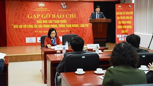 Ehrung von Pressewerken über die Korruptionsbekämpfung