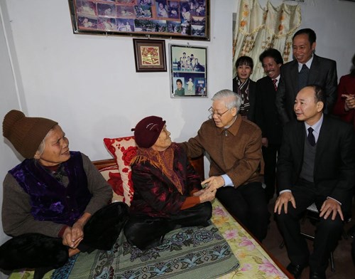 KPV-Generalsekretär Nguyen Phu Trong besucht die Provinz Thai Binh