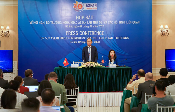 Die ASEAN-Außenminister setzen Hoffnung in AMM-Konferenz