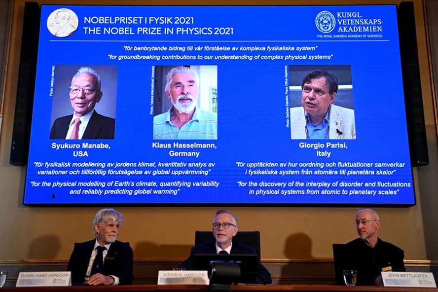 Nobel-Preis für Physik ehrt Wissenschaftler Syukuro Manabe, Klaus Hasselmann und Giorgio Parisi