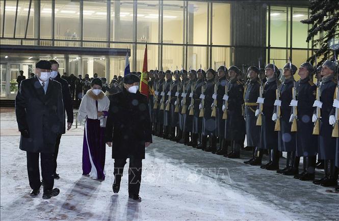 Staatspräsident Nguyen Xuan Phuc beendet erfolgreich den Besuch in Russland