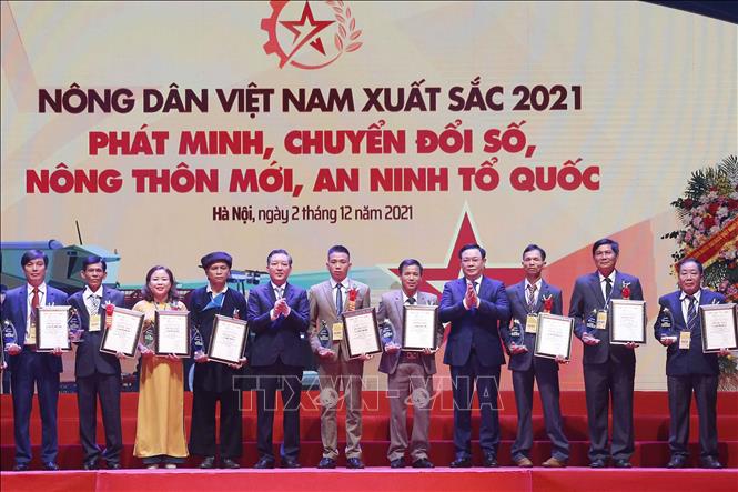 Ehrung von ausgezeichneten vietnamesischen Bauern