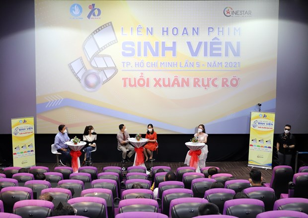 Eröffnung des Studenten-Filmfestivals in Ho-Chi-Minh-Stadt