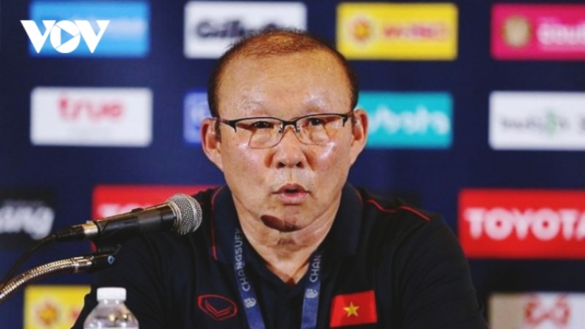 Fußballtrainer Park Hang-seo fordert Angriff im Spiel gegen Kambodscha