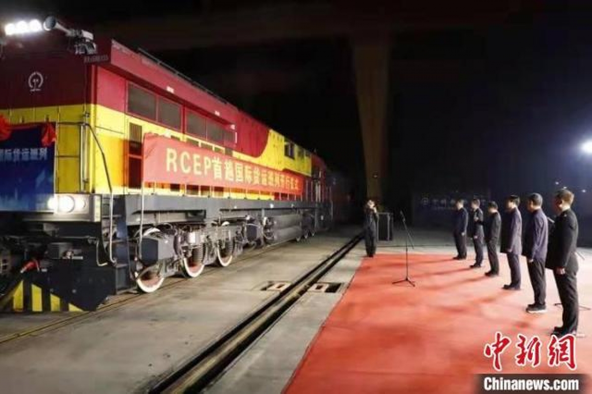Erste RCEP-Bahn aus China nach Vietnam
