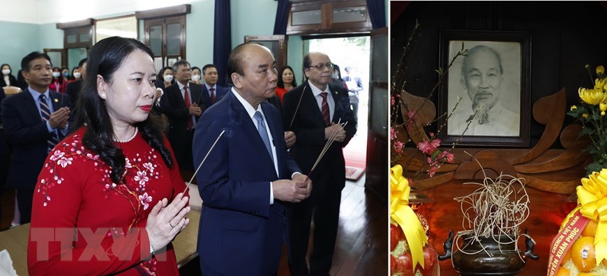 Staatspräsident Nguyen Xuan Phuc gedenkt an Präsident Ho Chi Minh