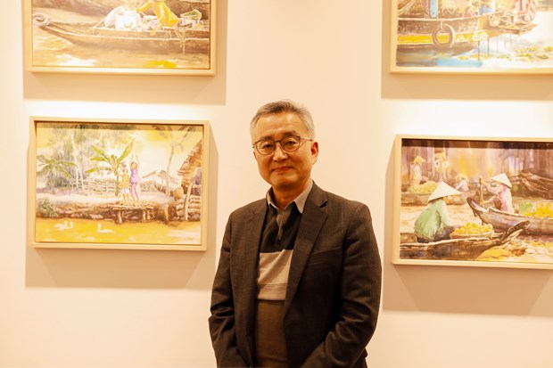 Ausstellung über das Land und die Menschen des südkoreanischen Lehrers