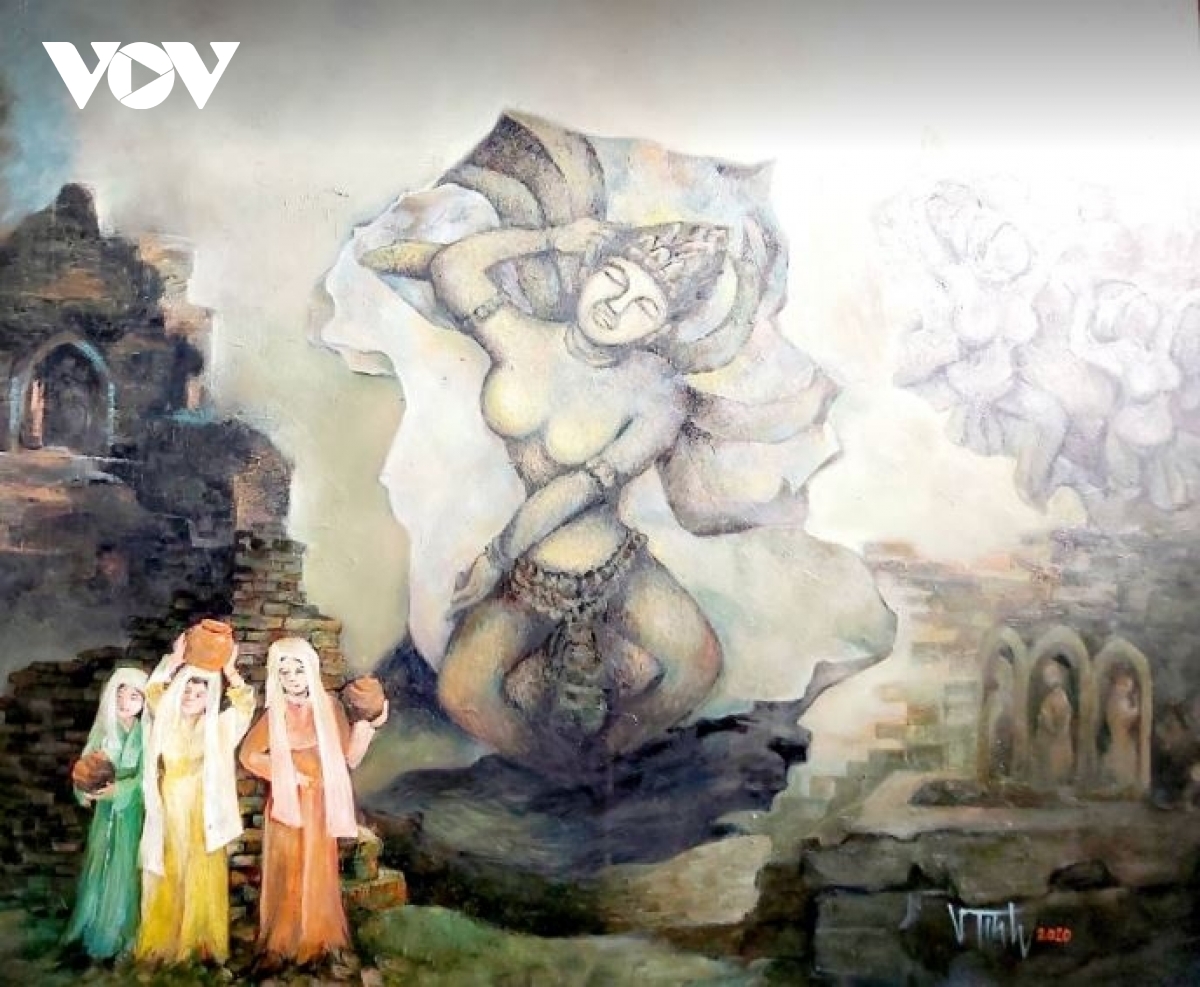 Kunstausstellung „Farben-Versammlung” in Da Nang