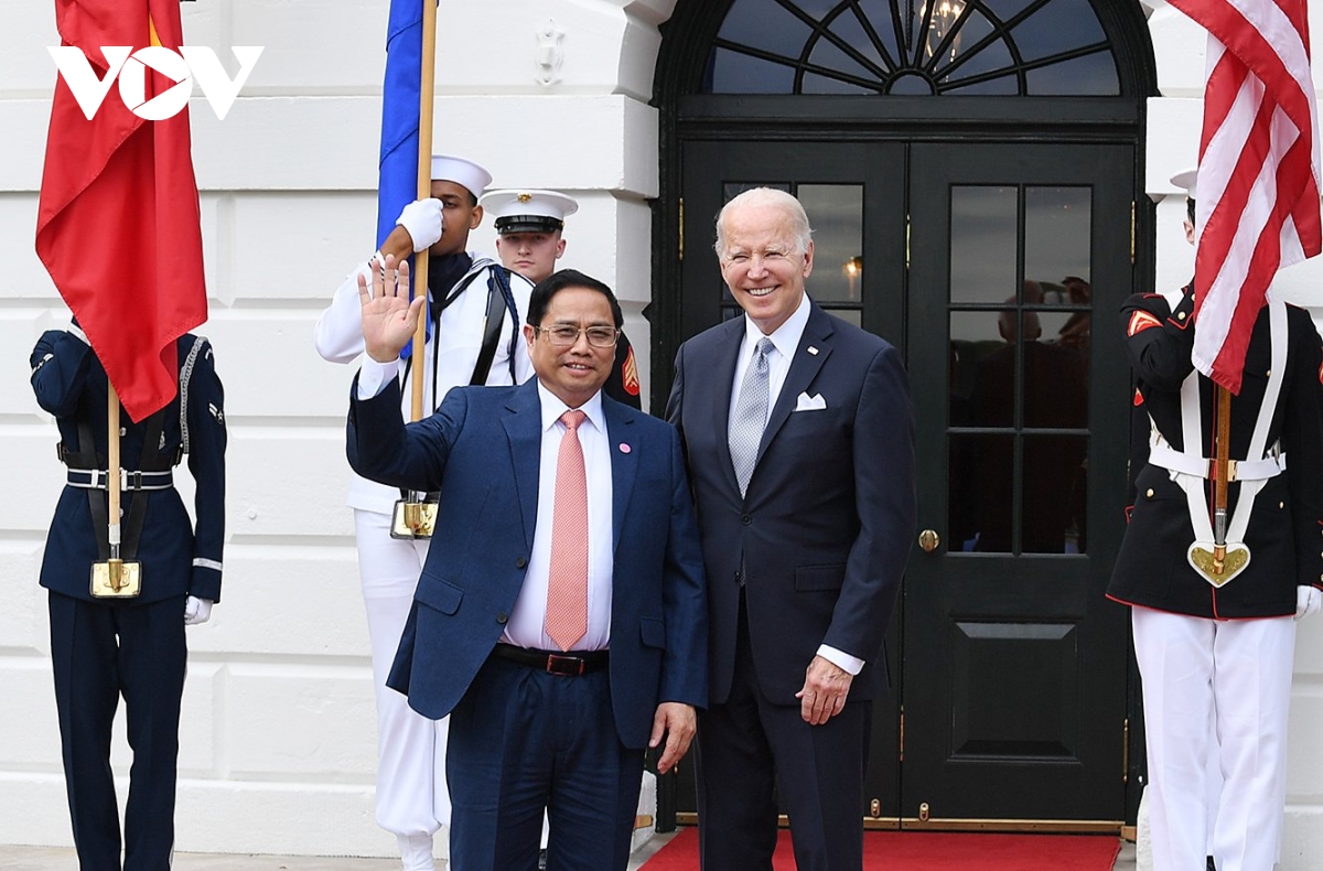 Premierminister Pham Minh Chinh trifft US-Präsident Joe Biden