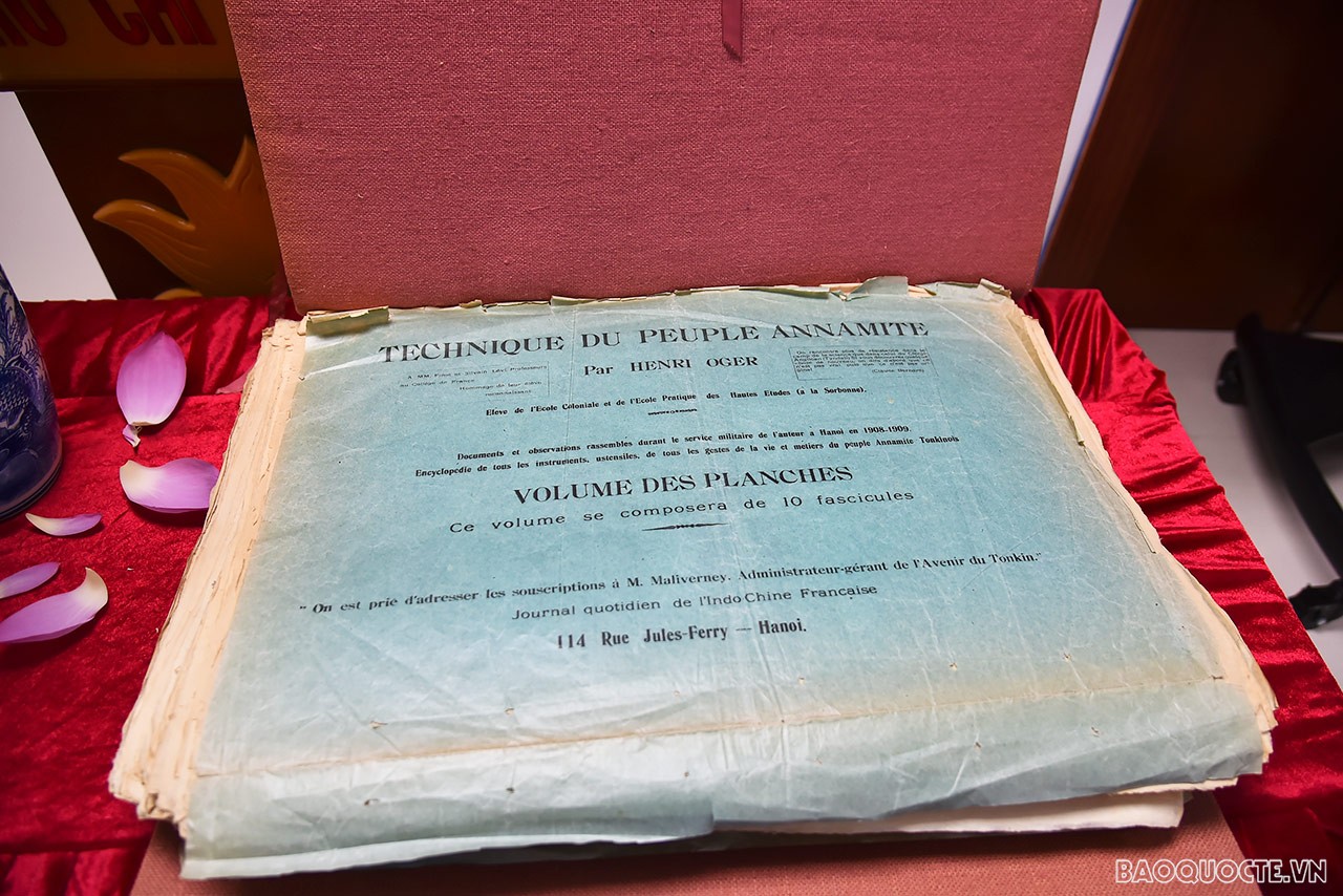 Einnahmen des Buchs über das Handwerk der Vietnamesen Anfang des 20. Jahrhunderts