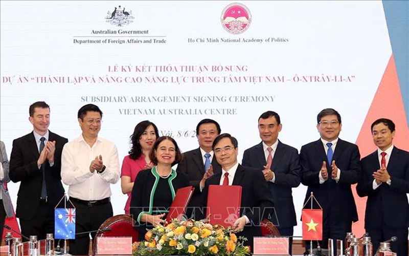 Umsetzung des Projekts „Gründung und Verbesserung des vietnamesisch-australischen Zentrums“