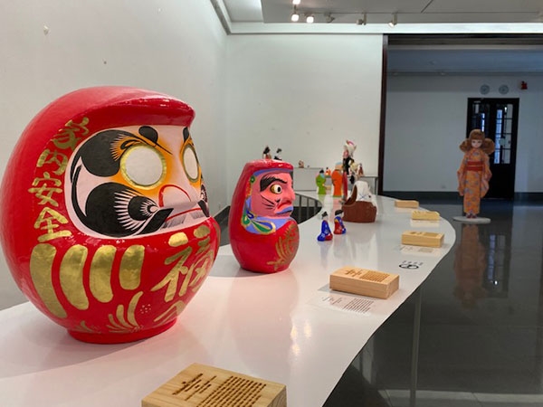 Ausstellung der japanischen Puppen in Vietnam