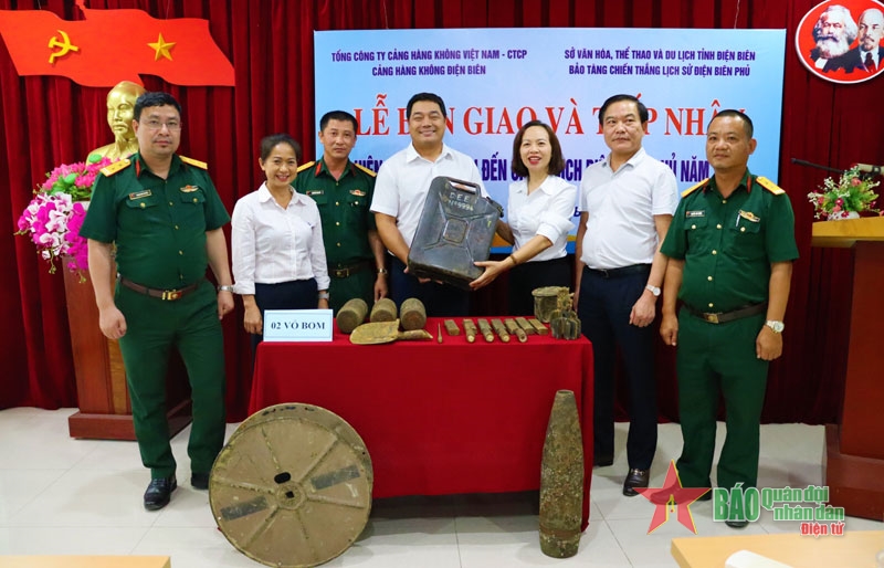 Das Museum für den Sieg in Dien Bien Phu erhält mehr als 20 Gegenstände