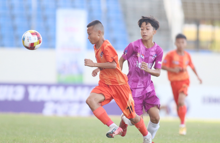 U13-Fußballmeisterschaft Da Nang gewinnt gegen U13-Fußballmeisterschaft Becamex Binh Duong
