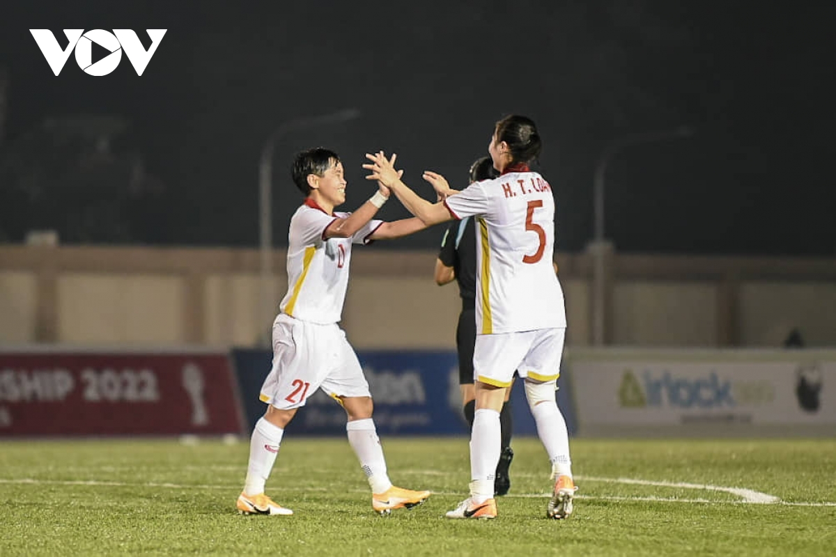 Gegen Osttimor kommt das vietnamesische Fußballteam der Frauen ins Halbfinale