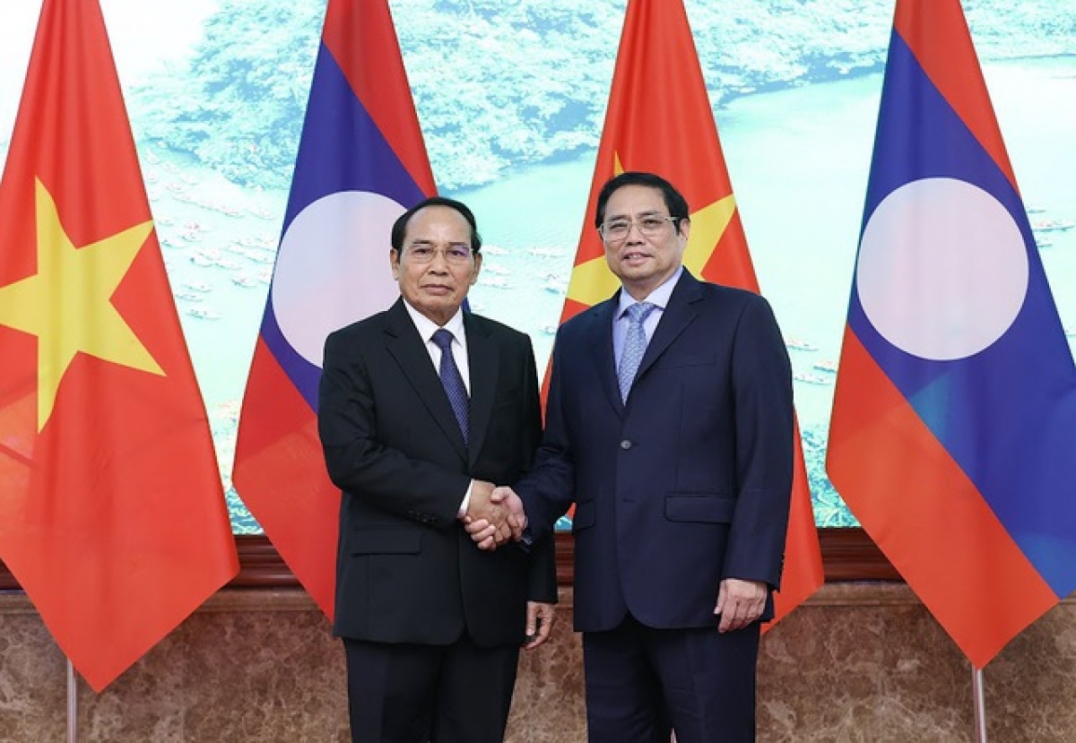 Vietnam und Laos verstärken die Zusammenarbeit in Wirtschaft
