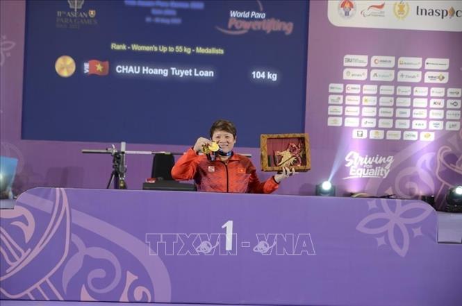 ASEAN Para Games 2022: Vietnam erzielt Erfolge bei Athletik und Gewichtheben