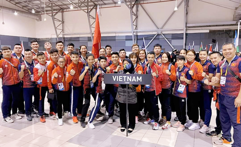 Die vietnamesische Pencak Silat-Mannschaft gewinnt sechs Goldmedaillen bei der Weltmeisterschaft 2022