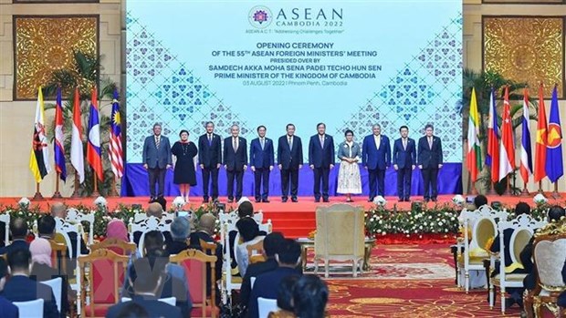 Eröffnung der ASEAN-Außenminister-Konferenz