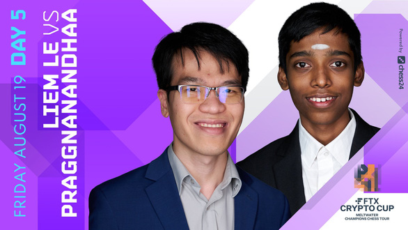 Le Quang Liem besiegt den indischen Gegner Praggnanandhaa