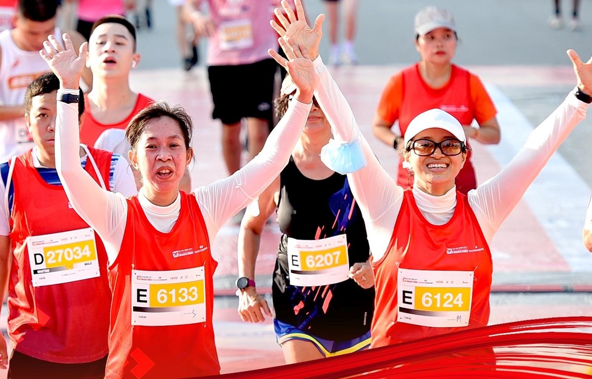 Mehr als 6000 Sportlerinnen und Sportler beteiligen sich an Marathon Techcombank 2022