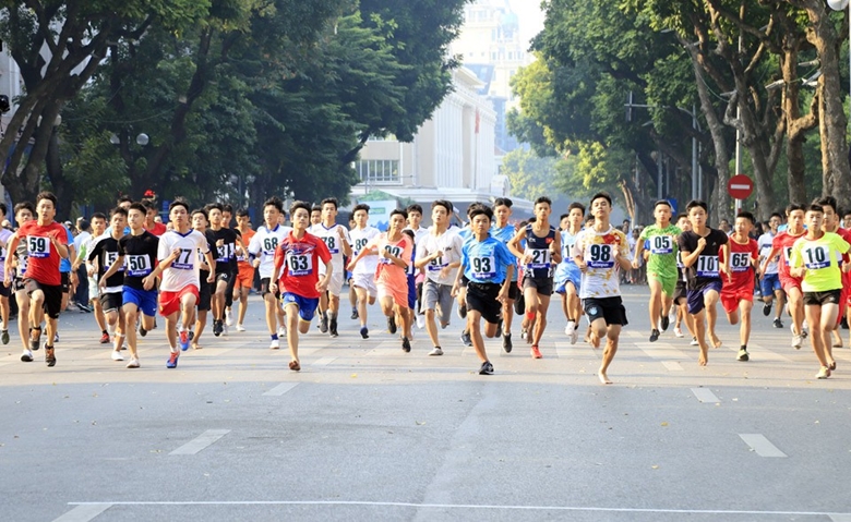 Finale des Laufwettbewerbs der Zeitung Hanoimoi 2022