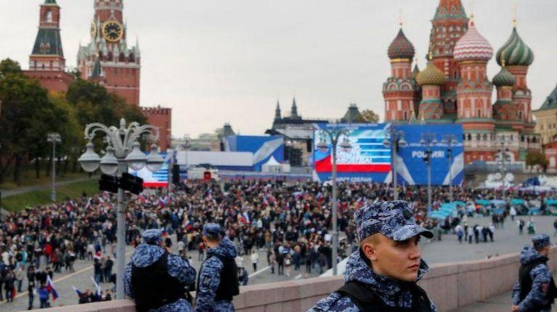 Internationale Reaktion nach der Annexion der ukrainischen Gebiete durch Russland