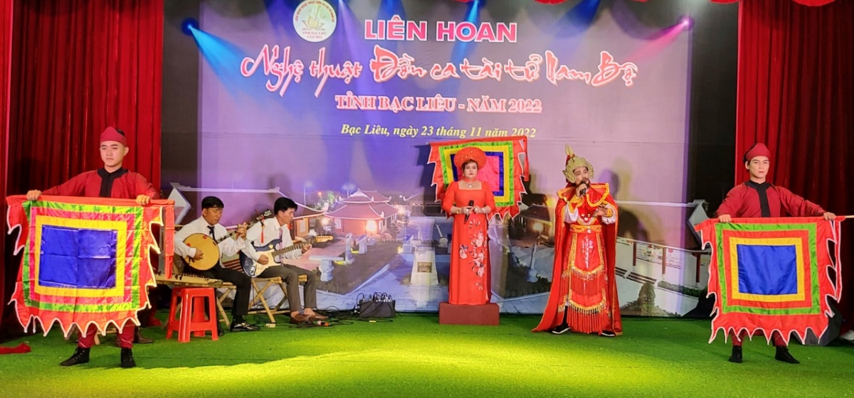 Eröffnung des Festivals von Don Ca Tai Tu in Südvietnam