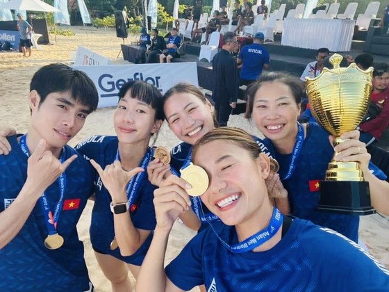 Vietnam gewinnt den Meistertitel bei Beachhandball-Asienmeisterschaft der Frauen 2023