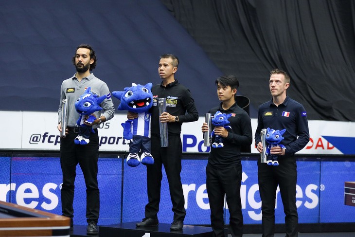 Tran Quyet Chien ist der Meister bei der Dreiband-Weltmeisterschaft im Karambolage