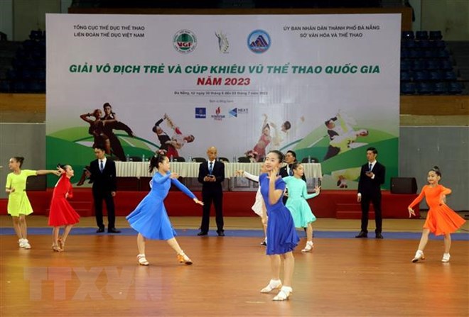Die nationale Tanzsport-Meisterschaft in Da Nang
