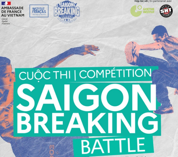 Breakdance-Wettbewerb in Ho-Chi-Minh-Stadt