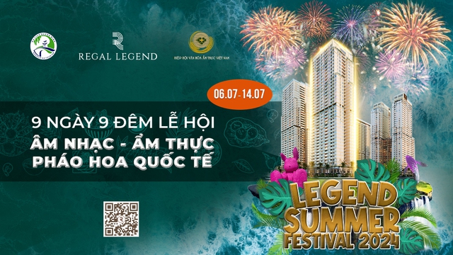 Legend Summer Festival im Juli in der Stadt Dong Hoi