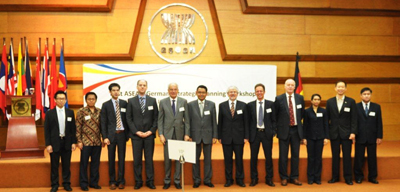 การสัมมนาเกี่ยวกับแผนความร่วมมือยุทธศาสตร์ระหว่างอาเซียนกับเยอรมนีครั้งแรก