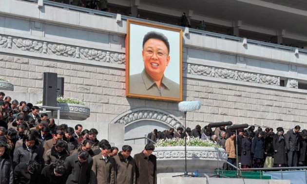 พิธีรำลึกครบรอบ 100 วันการถึงแก่อสัญกรรมของนายคิมจองอิล