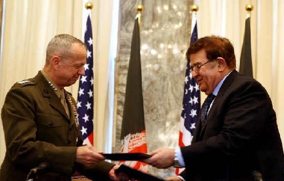 ข้อตกลงถ่ายโอนการปฏิบัติหน้าที่ในเวลากลางคืนของกองกำลังนานาชาติให้แก่อัฟกานิสถาน