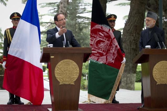 ฝรั่งเศสจะถอนทหารออกจากอัฟกานิสถานก่อนปลายปีนี้