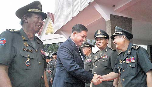 การเปิดการประชุมรัฐมนตรีว่าการกระทรวงกลาโหมอาเซียน