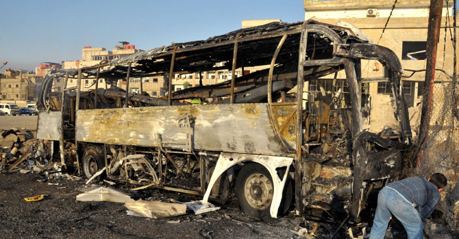 เหตุรุนแรงเกิดขึ้นอย่างต่อเนื่องในซีเรีย